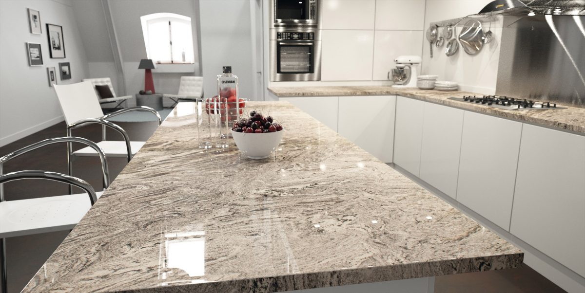 Waterfall Granite - Sims Countertops